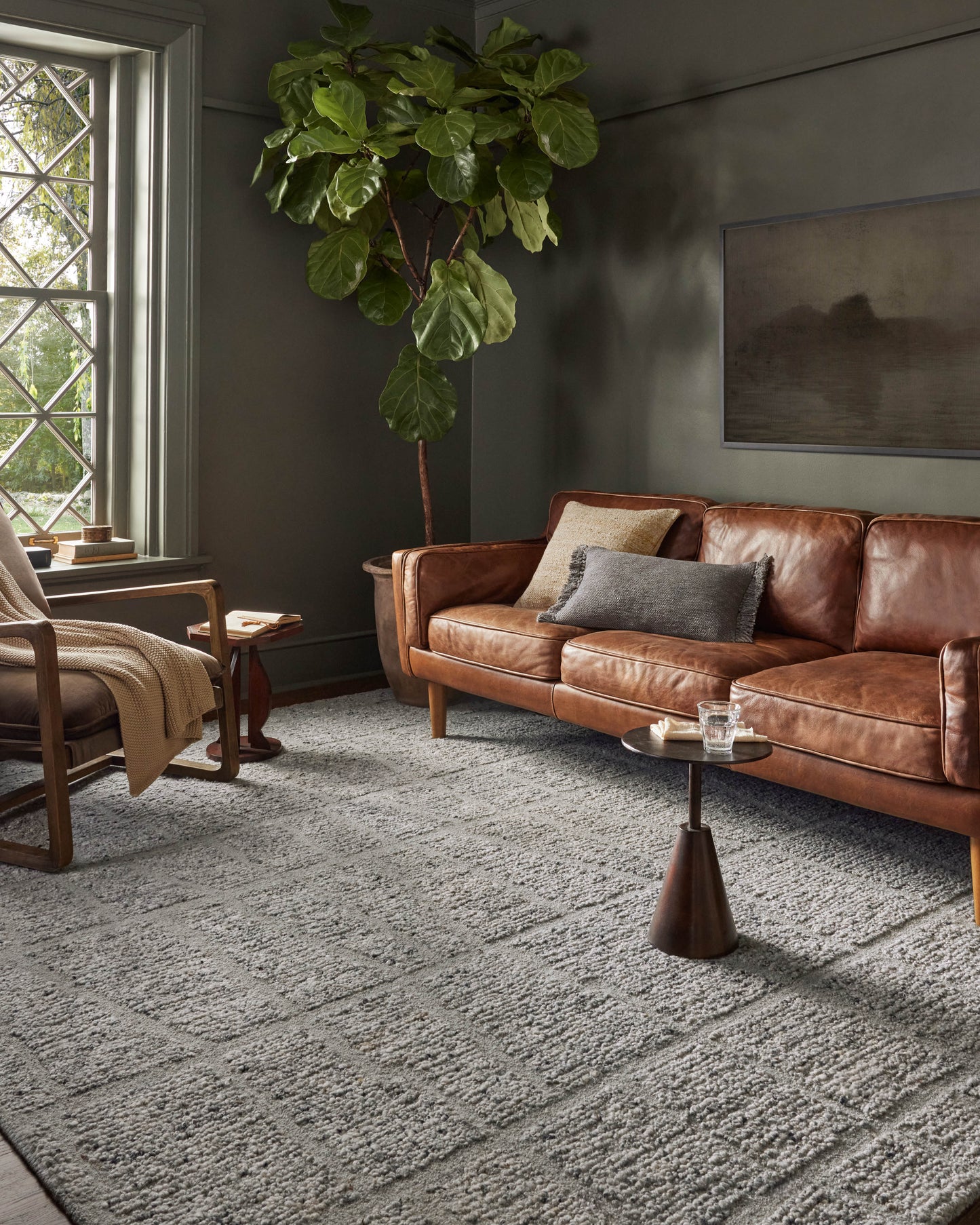 Magnolia Home by Joanna Gaines x Loloi Jones  Slate  Contemporary