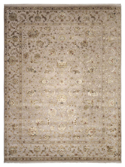Artisan Rachel Beige Beige Traditional Knotted Rug - Rugs - Artisan - Atlanta Designer Rugs