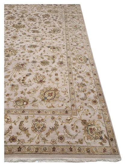Artisan Rachel Beige Beige Traditional Knotted Rug - Rugs - Artisan - Atlanta Designer Rugs