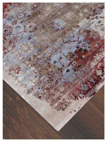 Artisan Gwyneth Multi Beige Traditional Knotted Rug - Rugs - Artisan - Atlanta Designer Rugs