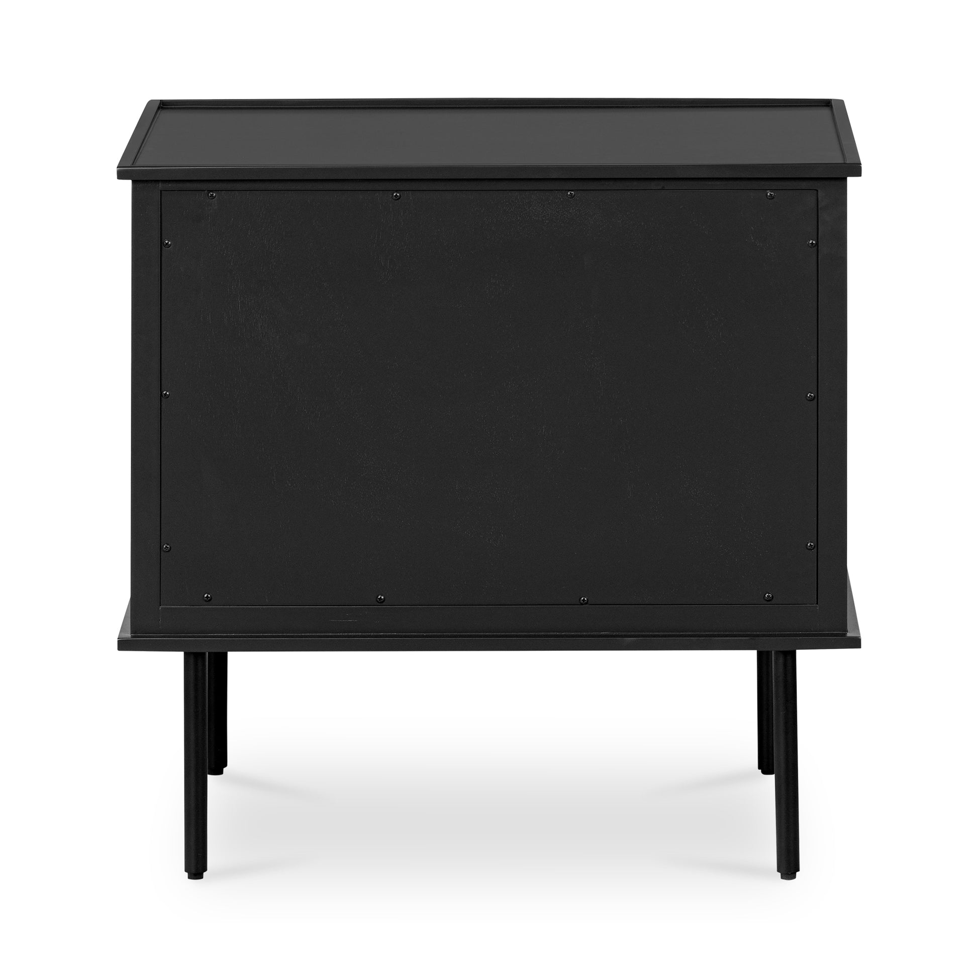 Moes Home Nightstands REAGAN Black Contemporary Furniture Rug