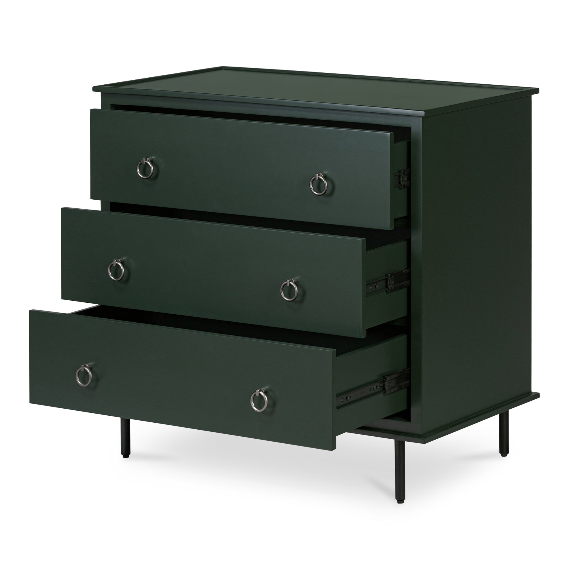 Moes Home Nightstands REAGAN Green Contemporary Furniture Rug