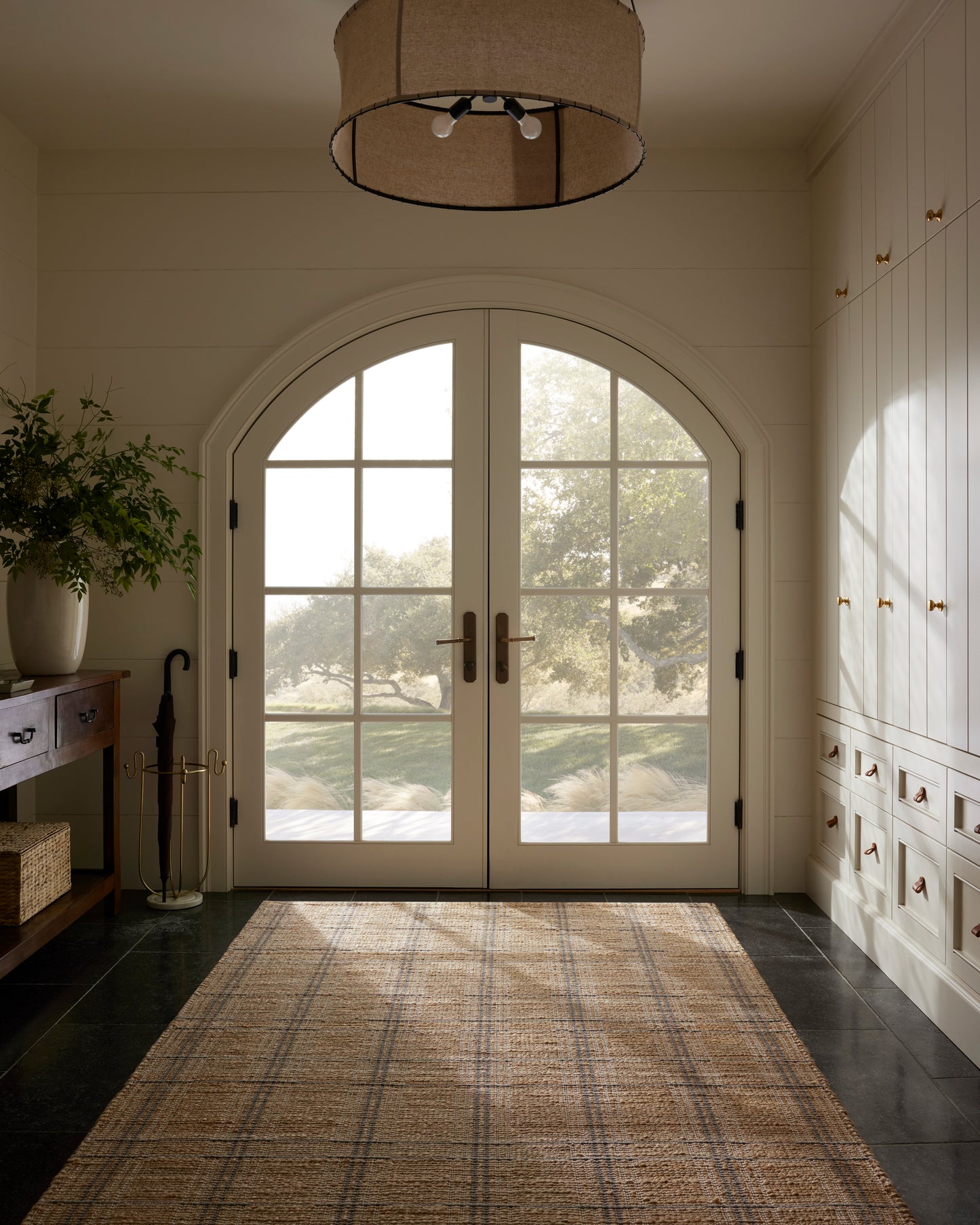 Chris Loves Julia x Loloi Judy  Natural Stone Contemporary