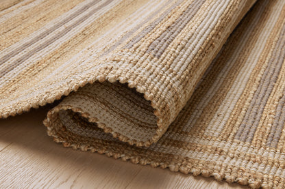 Chris Loves Julia x Loloi Judy  Natural Dove Contemporary