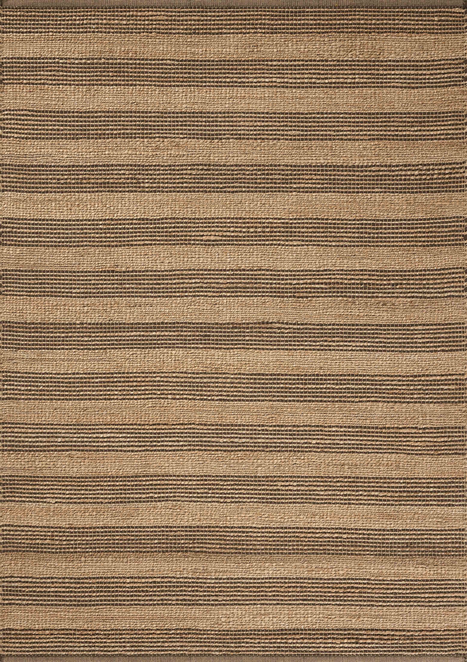 Chris Loves Julia x Loloi Judy  Natural Chocolate Contemporary