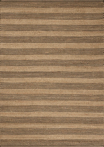 Chris Loves Julia x Loloi Judy  Natural Chocolate Contemporary