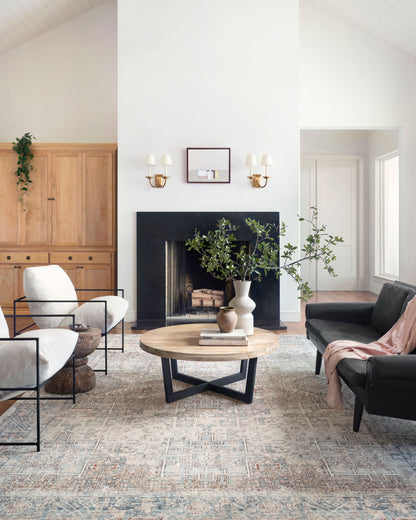 Chris Loves Julia x Loloi Jules  Natural Ocean Traditional