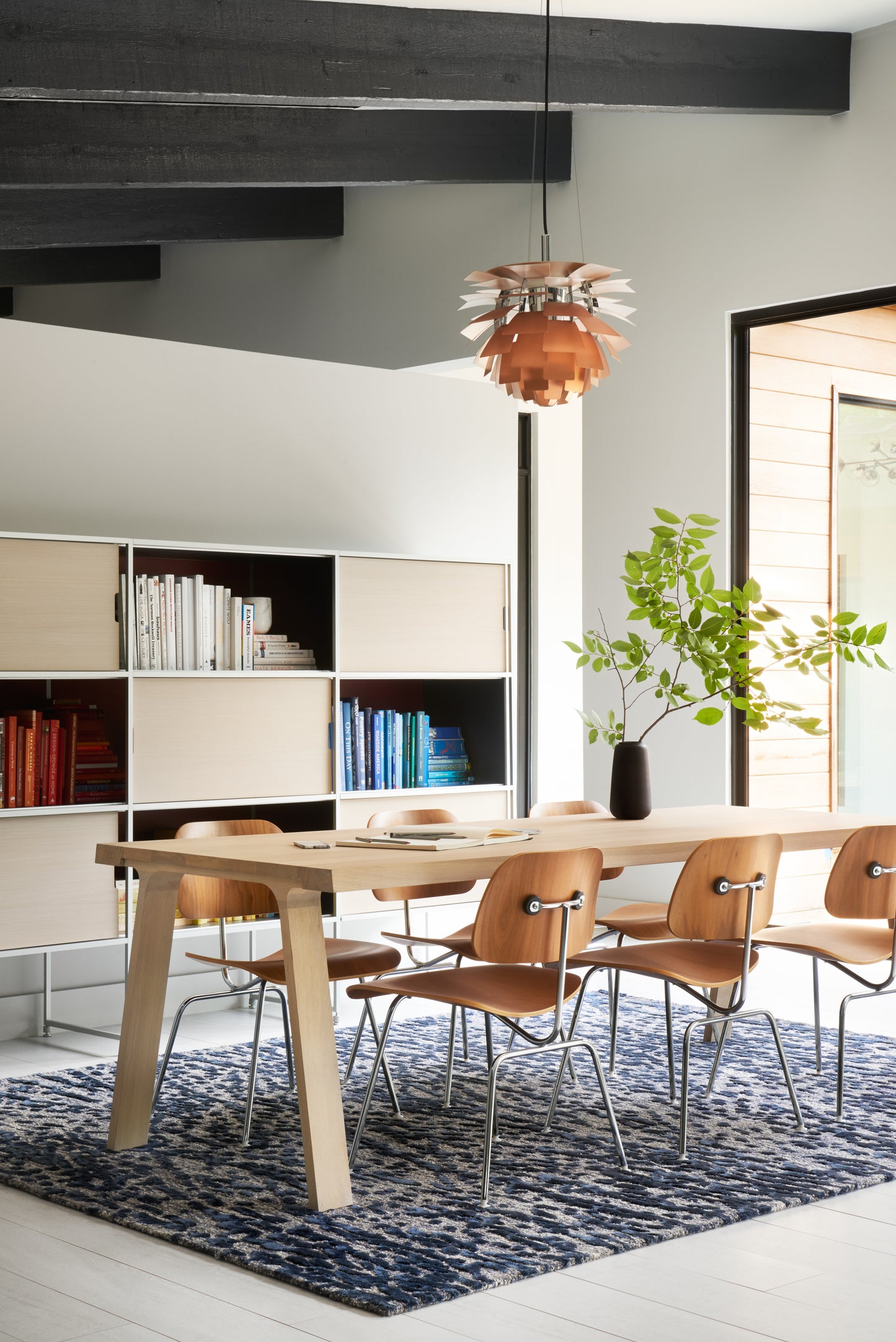 Loloi Juneau  Steel Blue Contemporary