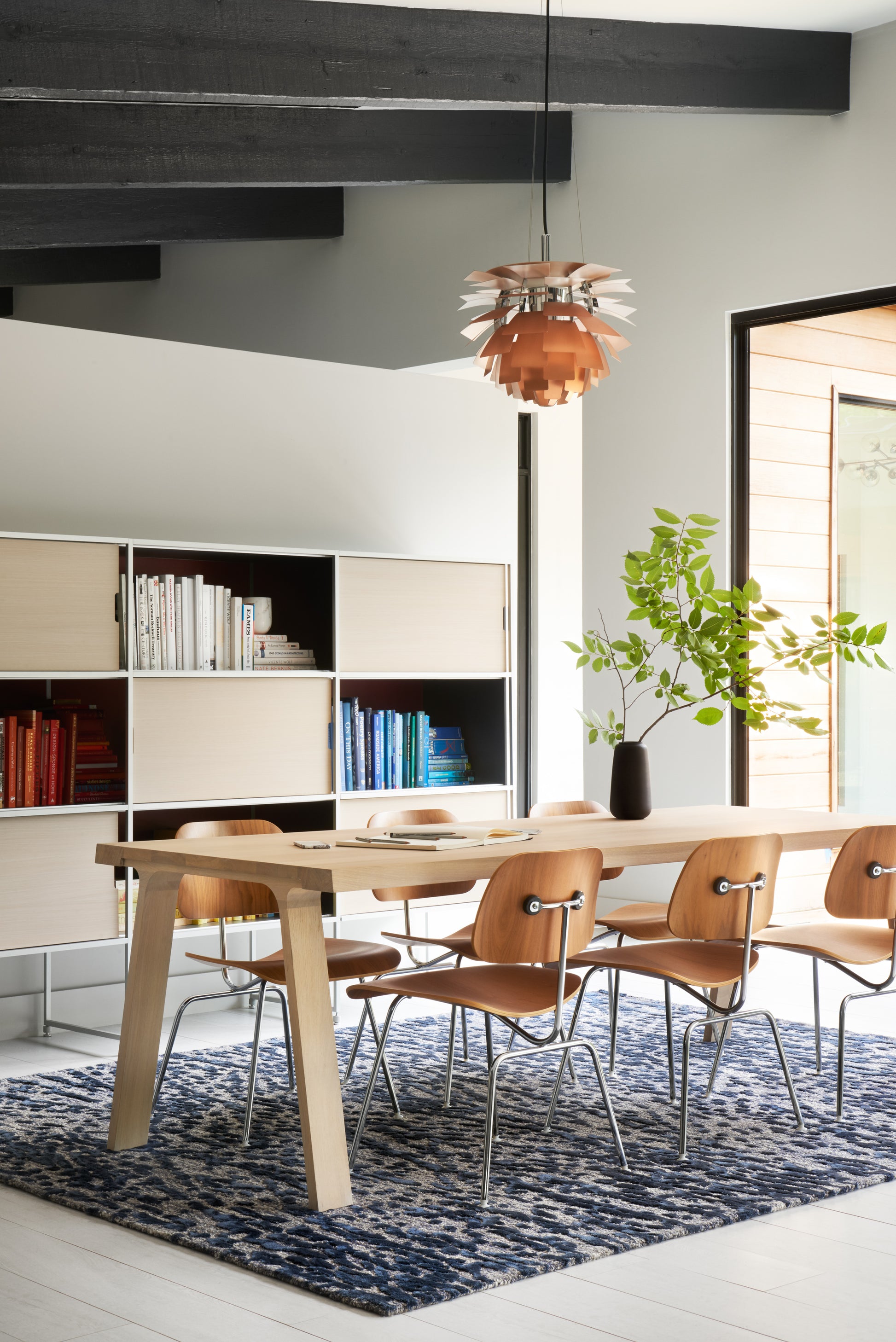 Loloi Juneau  Steel Blue Contemporary