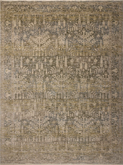 Magnolia Home by Joanna Gaines x Loloi Junie  Moss Natural Traditional