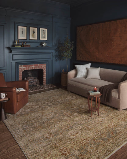 Magnolia Home by Joanna Gaines x Loloi Junie  Spice Multi Traditional