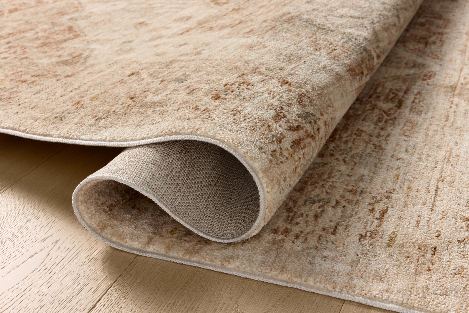 Magnolia Home by Joanna Gaines x Loloi Junie  Natural Clay Traditional