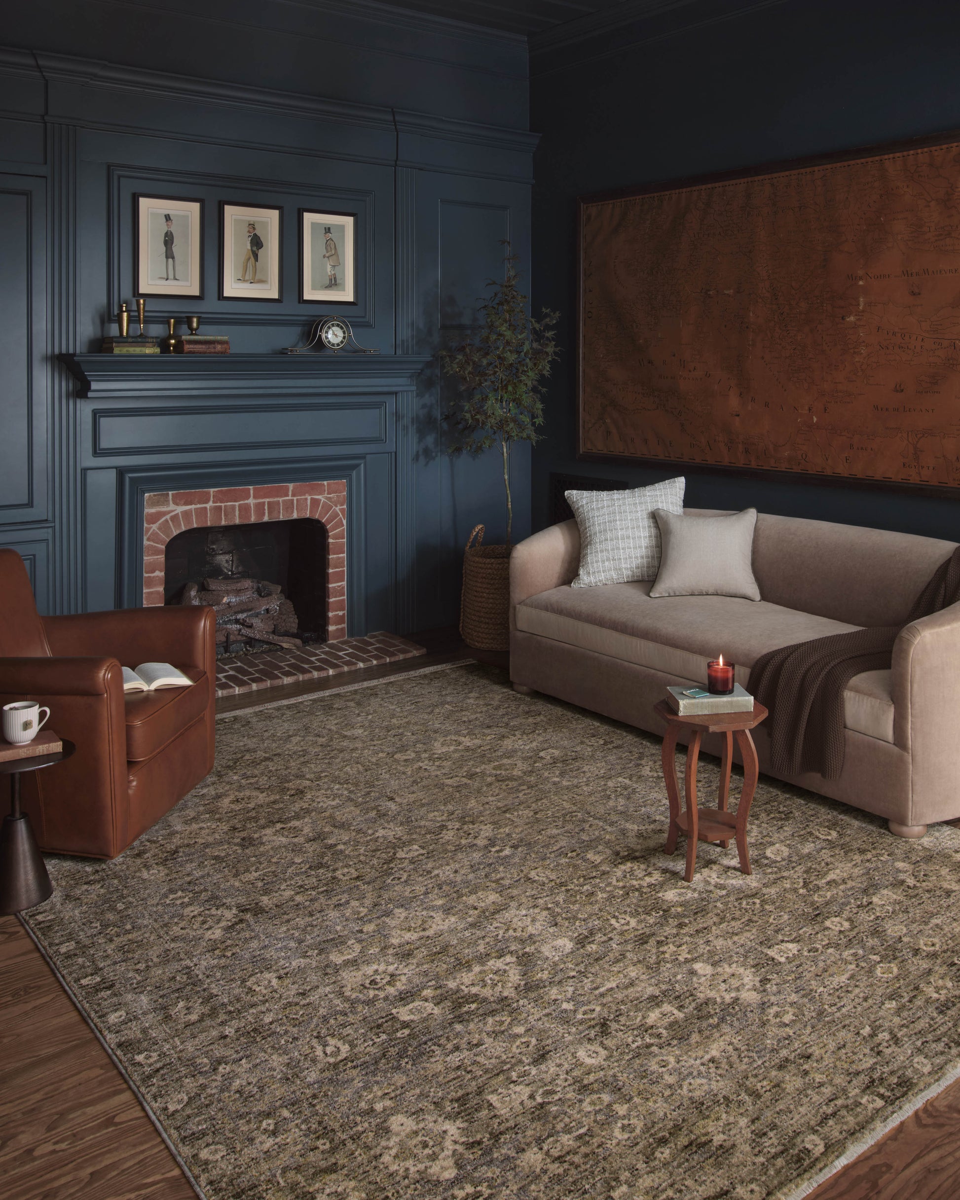 Magnolia Home by Joanna Gaines x Loloi Junie  Lagoon Natural Traditional