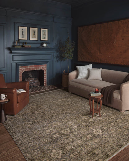 Magnolia Home by Joanna Gaines x Loloi Junie  Lagoon Natural Traditional