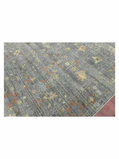 Limited Jimbour JIM - 103 LIGHT GRAY Transitional Knotted Rug - Rugs - Limited - Atlanta Designer Rugs