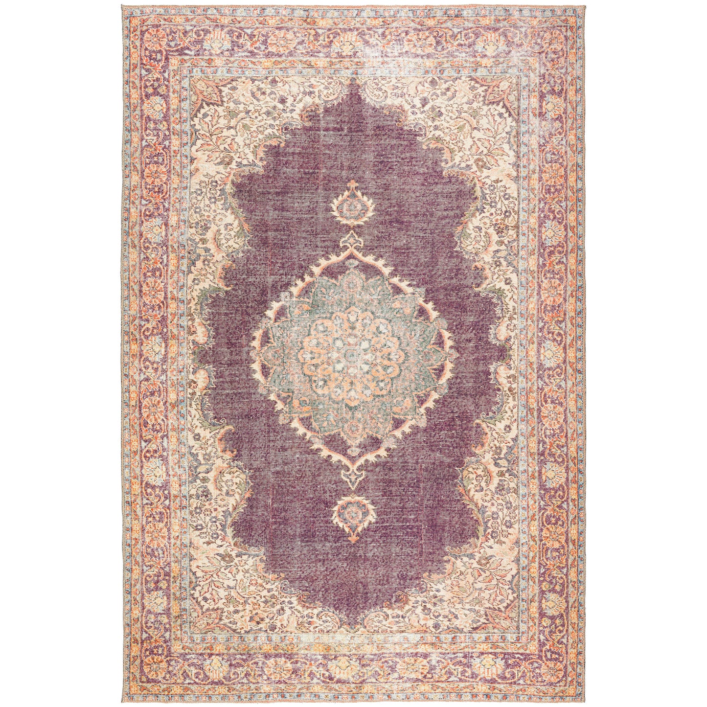Dalyn Rugs Kars  Eggplant  Traditional