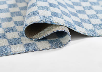 Novogratz Kaia  Blue  Contemporary