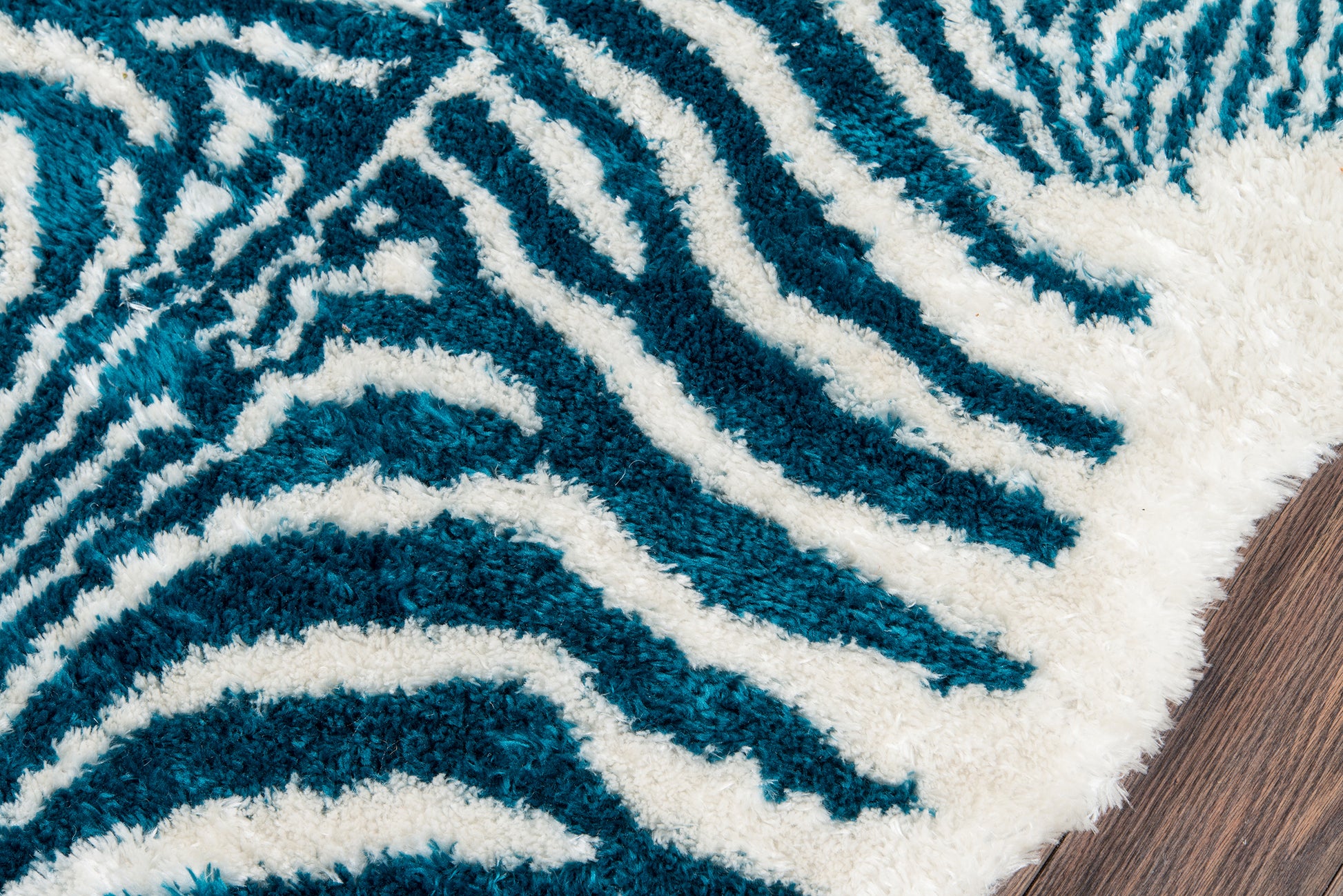 Novogratz Kalahari  Turquoise  Contemporary