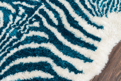 Novogratz Kalahari  Turquoise  Contemporary