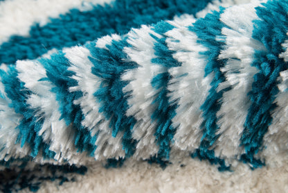 Novogratz Kalahari  Turquoise  Contemporary