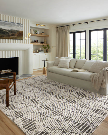 Loloi II Kamala  Charcoal Dove Transitional