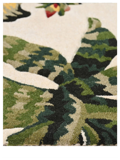 KAS Cove 3001 Ivory Florals & Tropicals Rug - Rugs - KAS - Atlanta Designer Rugs