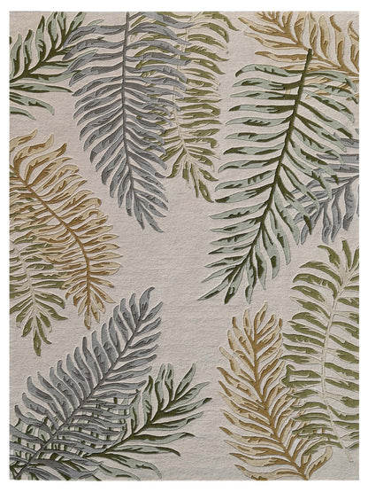 KAS Cove 3008 Ivory Florals & Tropicals Rug - Rugs - KAS - Atlanta Designer Rugs