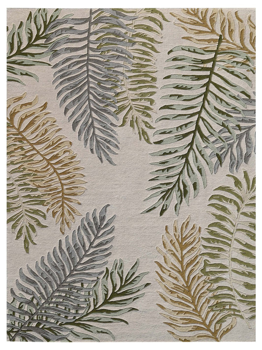 KAS Cove 3008 Ivory Florals & Tropicals Rug - Rugs - KAS - Atlanta Designer Rugs