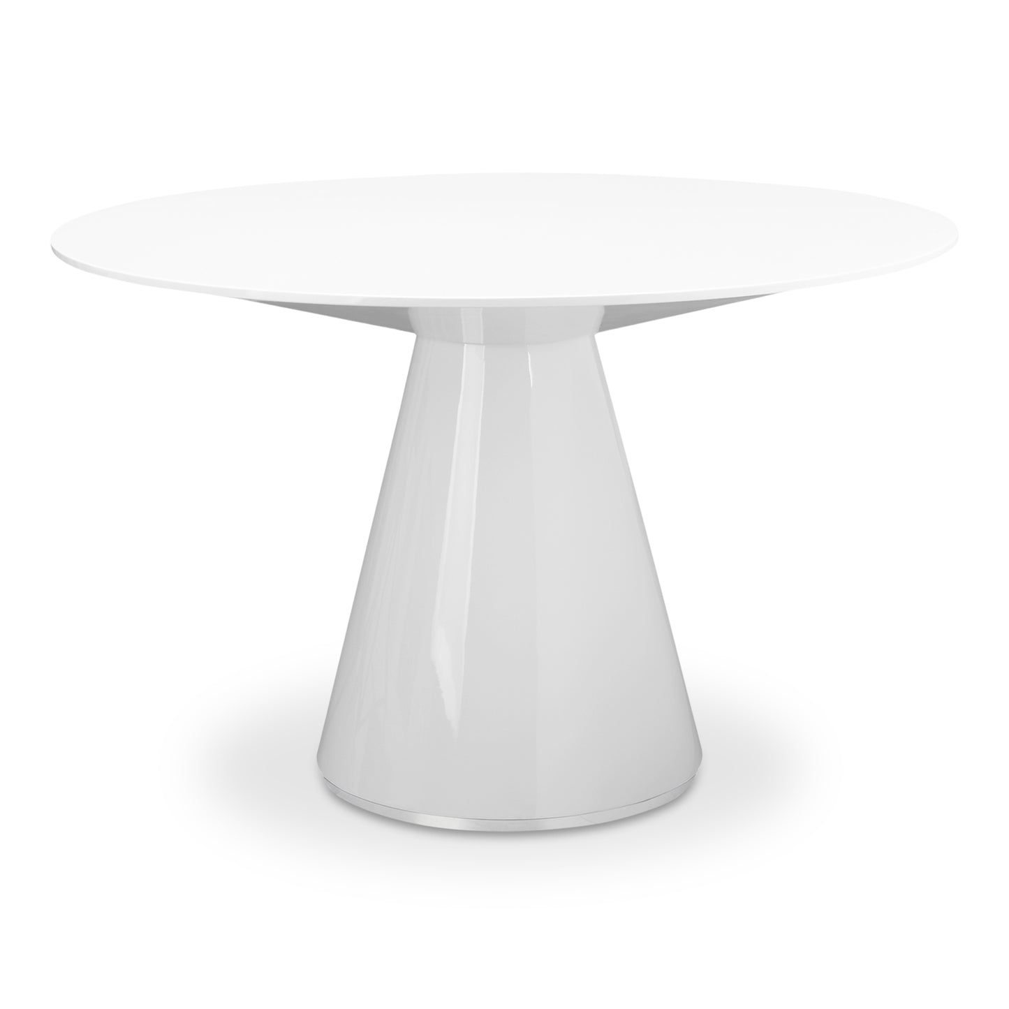 Moes Home Dining Tables Otago White Contemporary Furniture