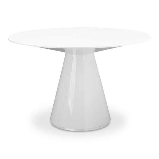 Moes Home Dining Tables Otago White Contemporary Furniture