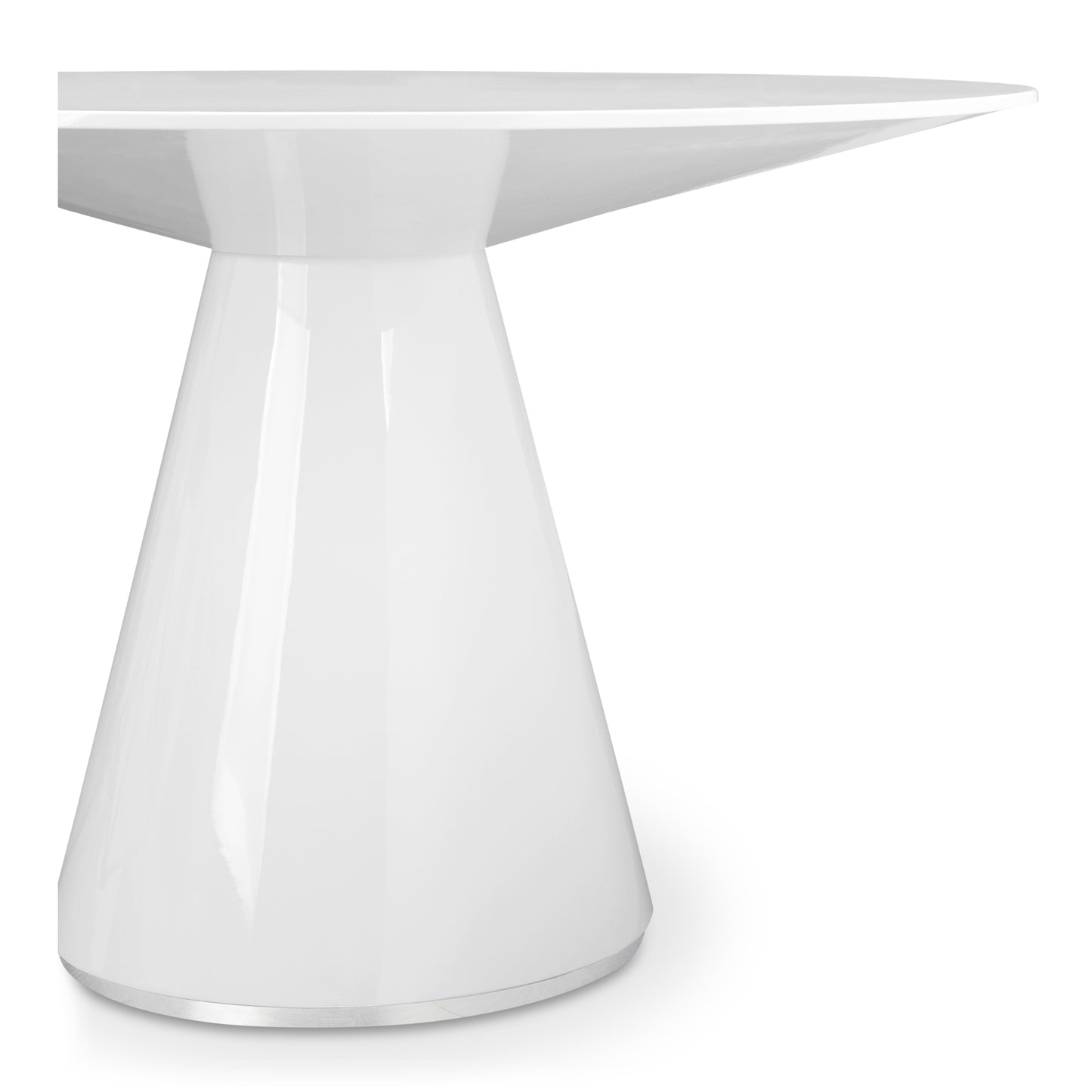 Moes Home Dining Tables Otago White Contemporary Furniture