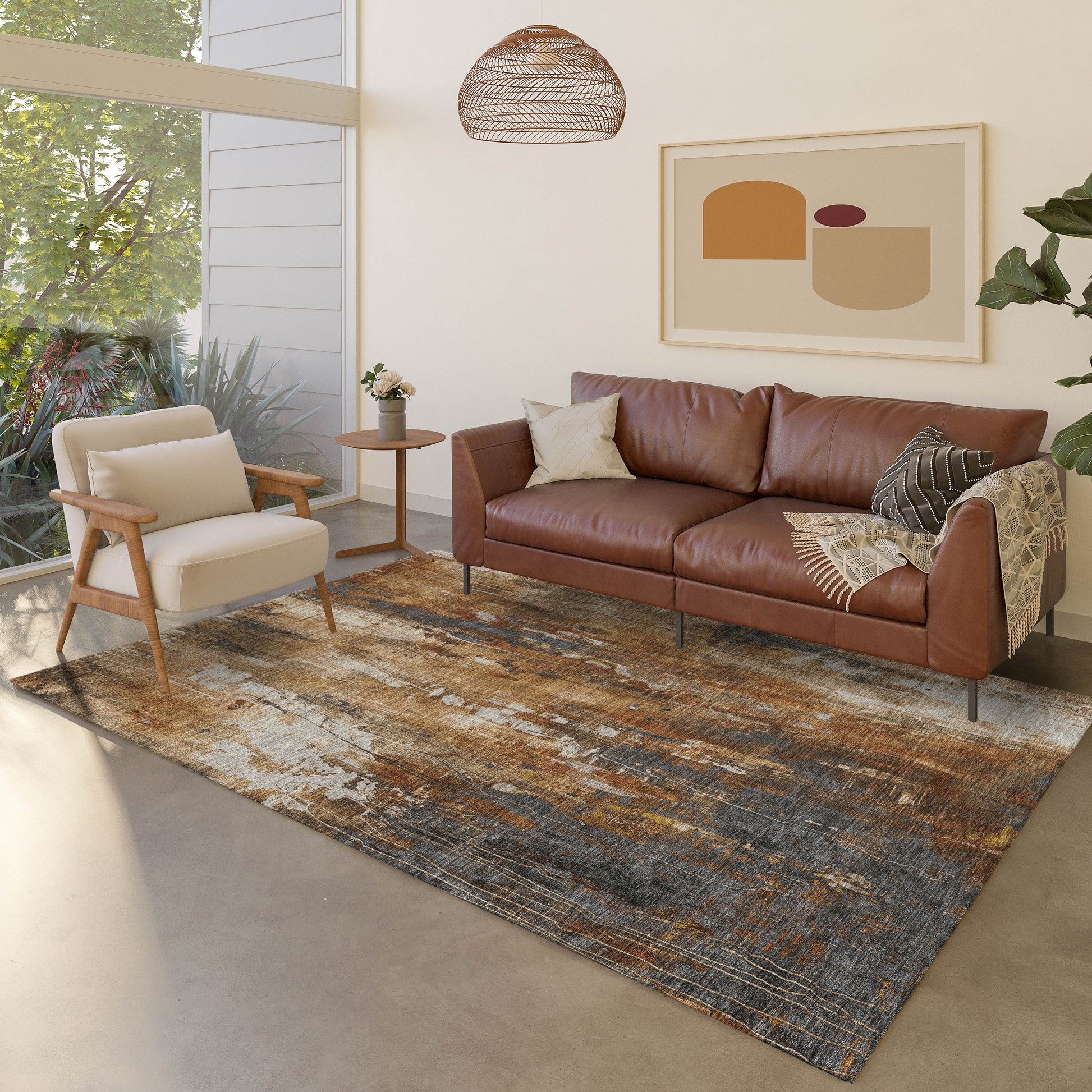 Dalyn Rugs Kochi  Rust  Transitional