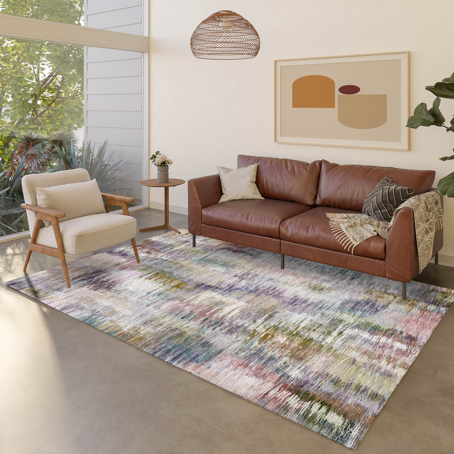 Dalyn Rugs Kochi  Plum  Transitional