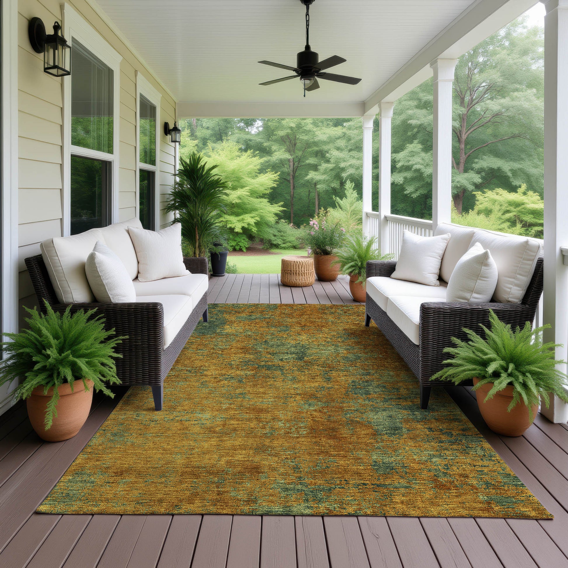 Dalyn Rugs Kochi  Copper  Transitional
