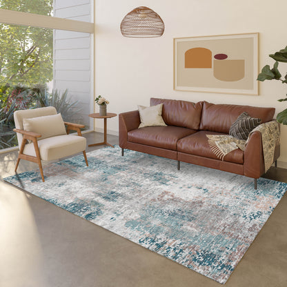 Dalyn Rugs Kochi  Teal  Transitional