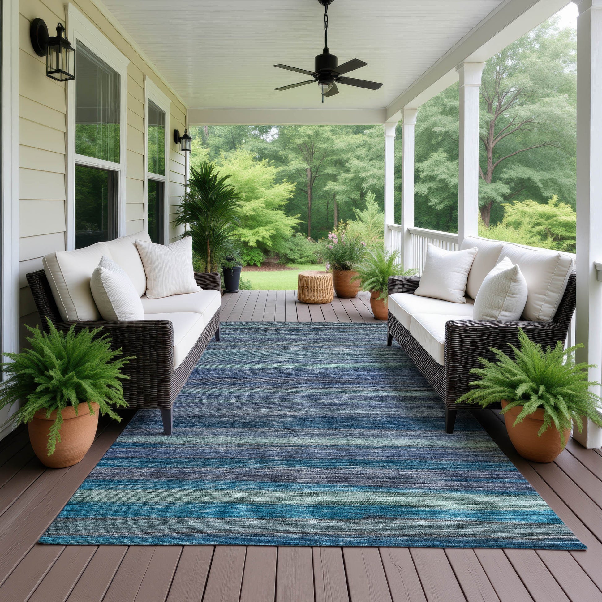 Dalyn Rugs Kochi  Blue  Transitional