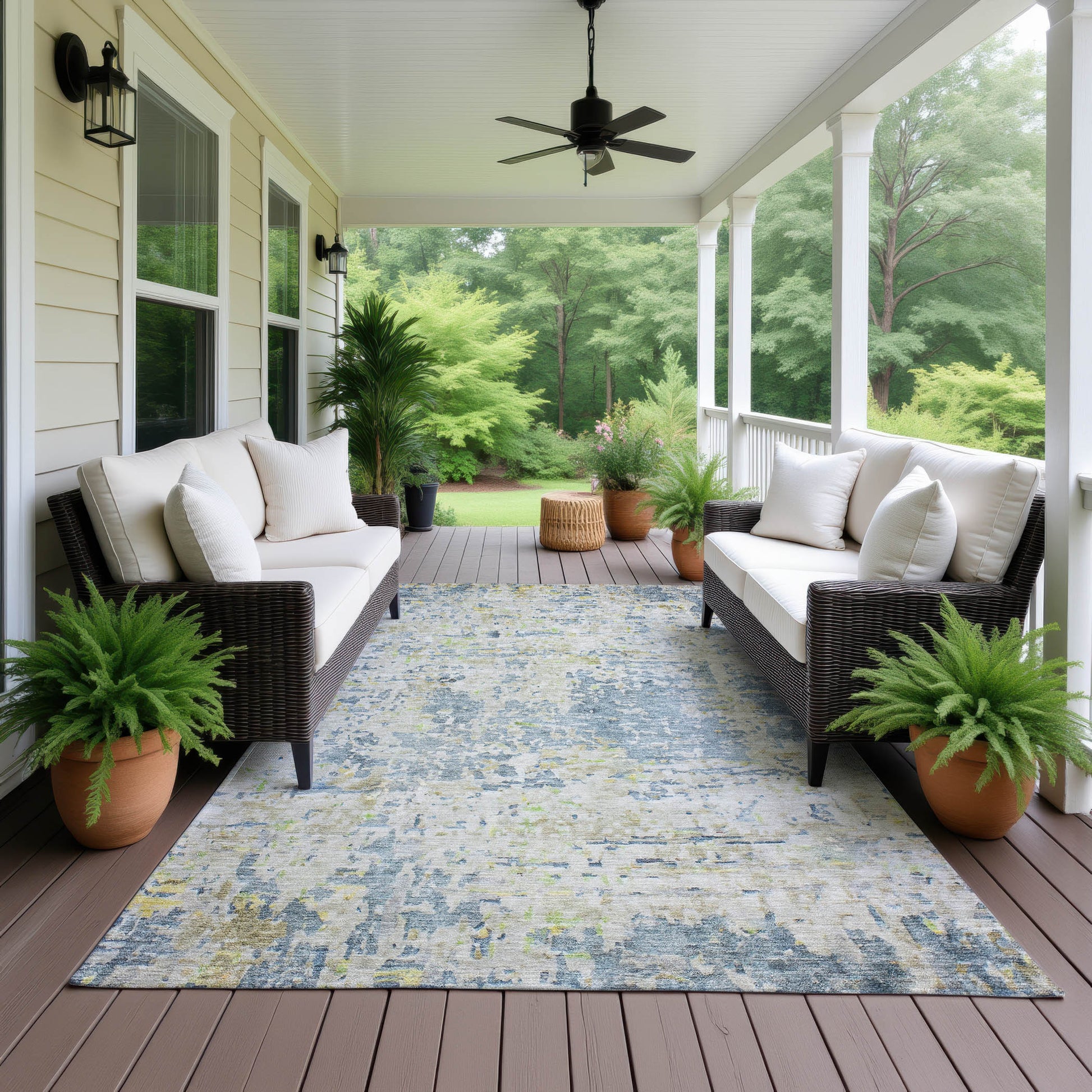 Dalyn Rugs Kochi  Blue  Transitional