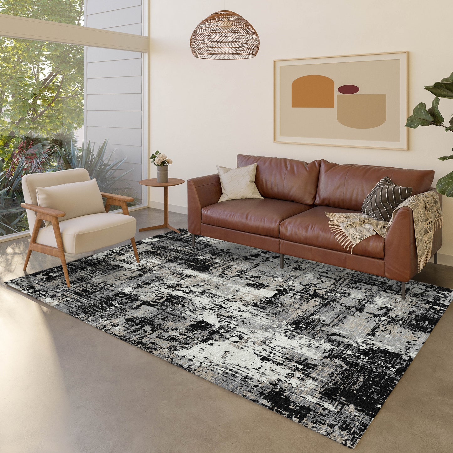 Dalyn Rugs Kochi  Black  Transitional