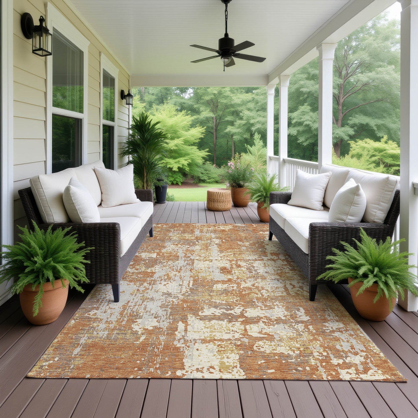 Dalyn Rugs Kochi  Copper  Transitional