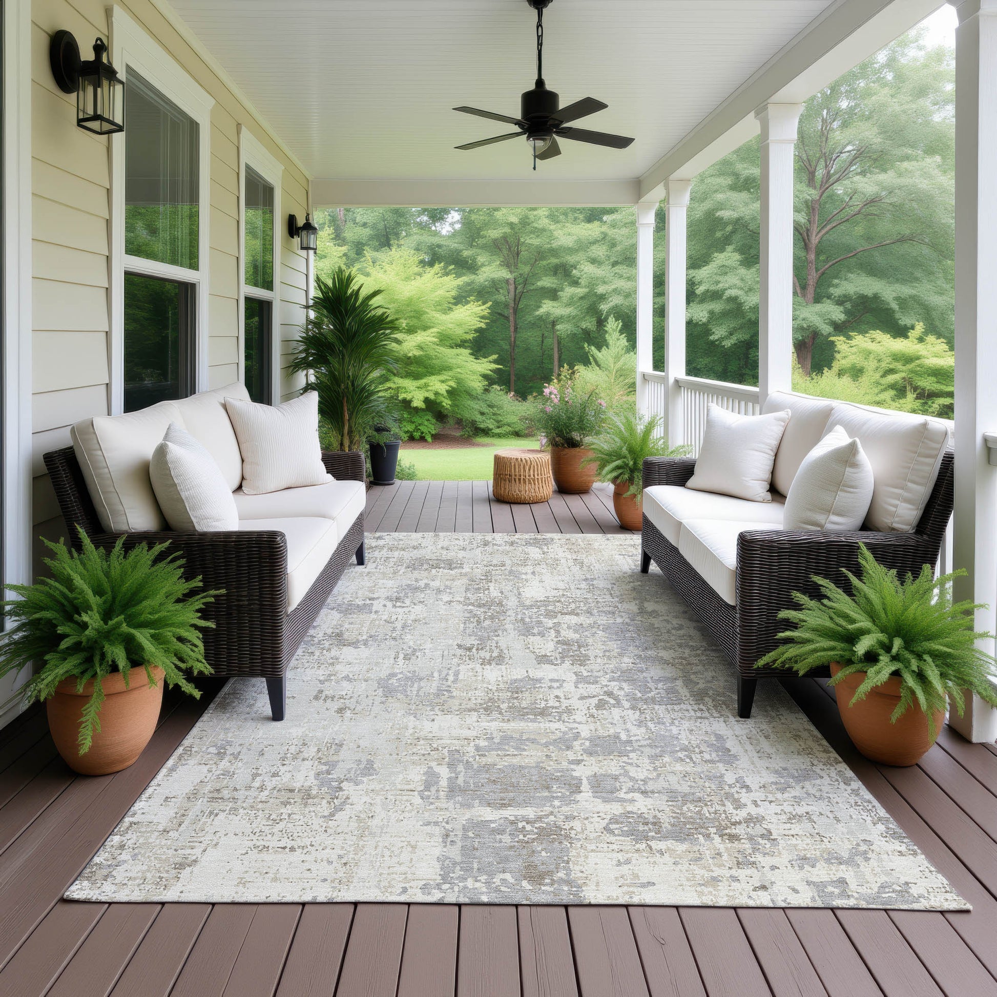 Dalyn Rugs Kochi  Linen  Transitional