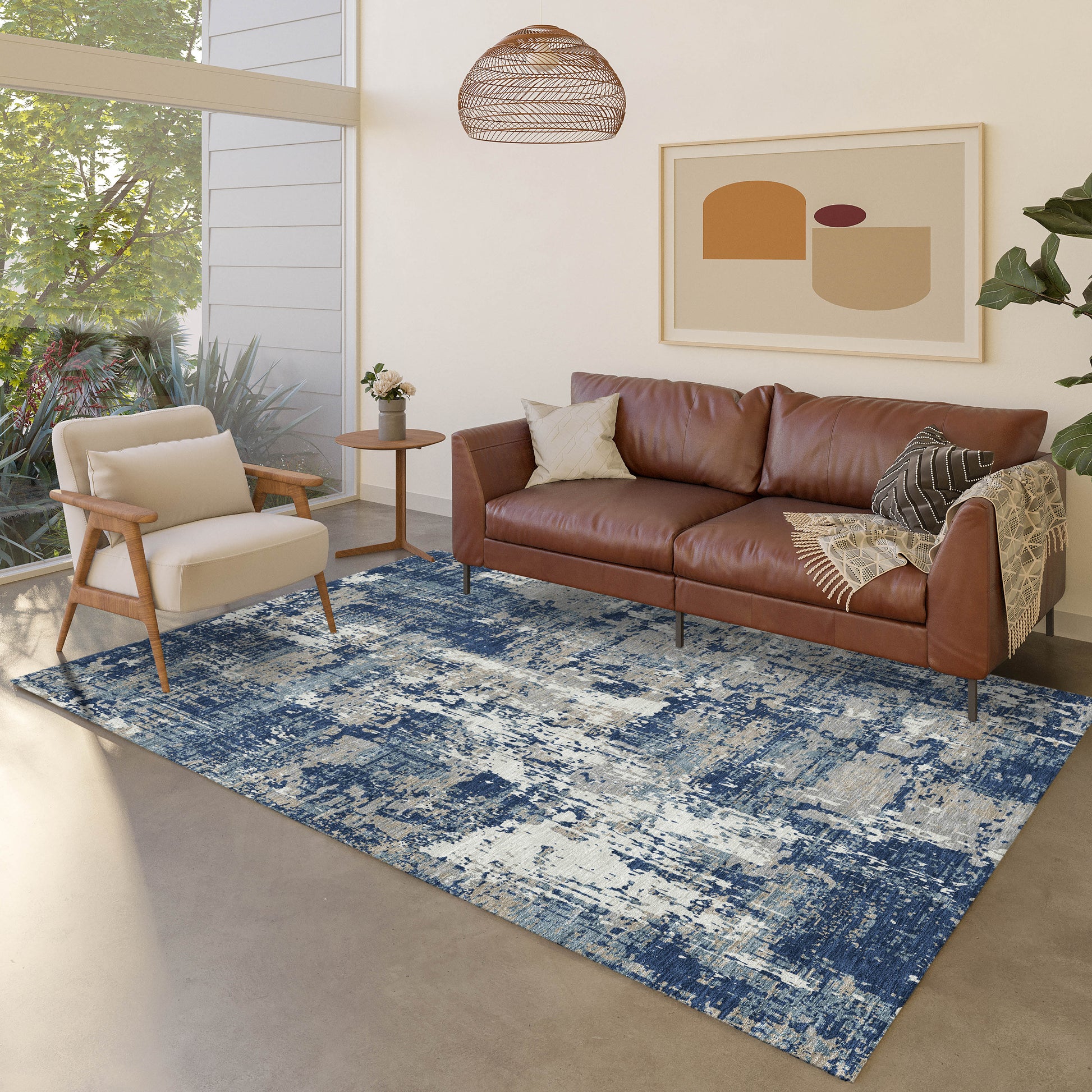 Dalyn Rugs Kochi  Navy  Transitional