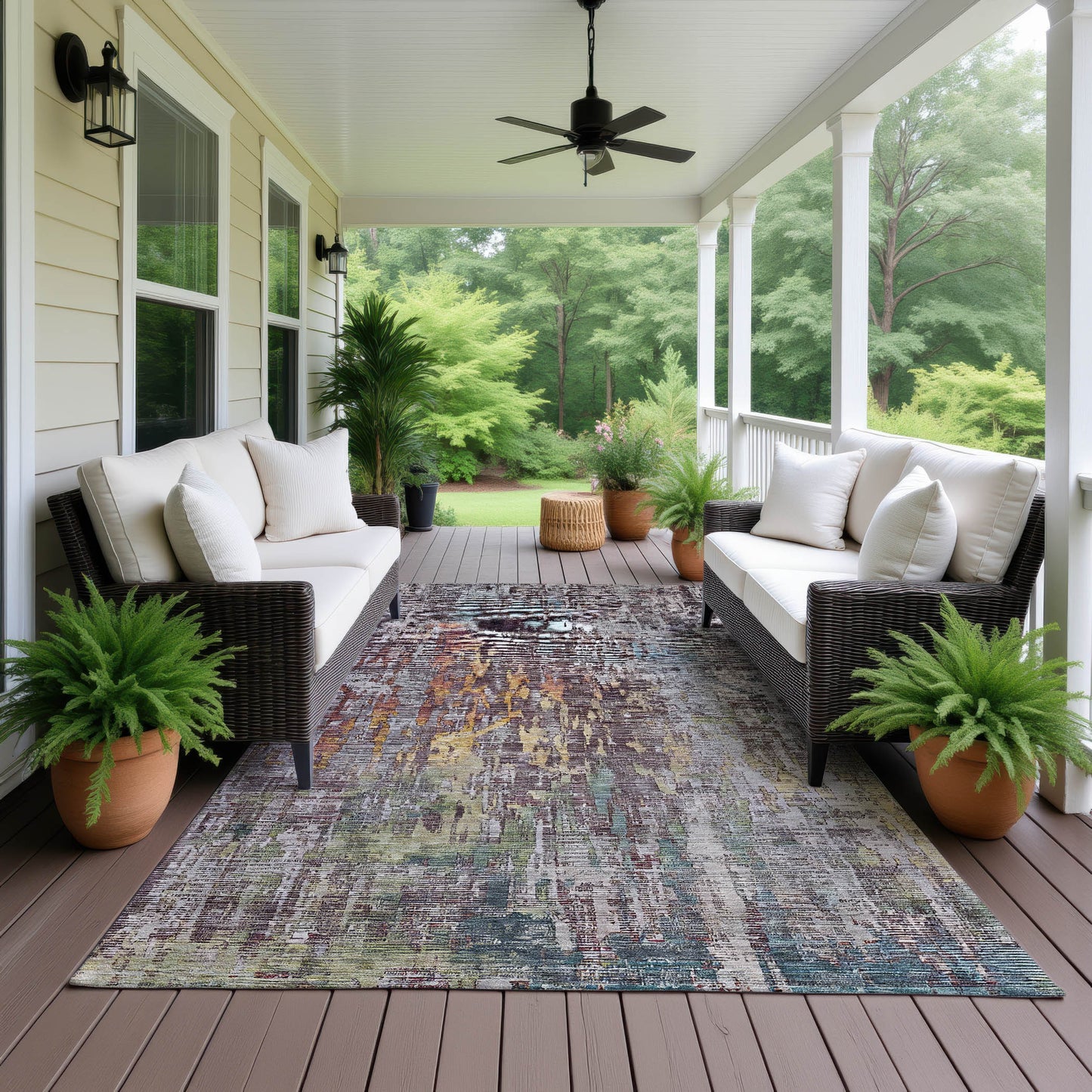 Dalyn Rugs Kochi  Plum  Transitional