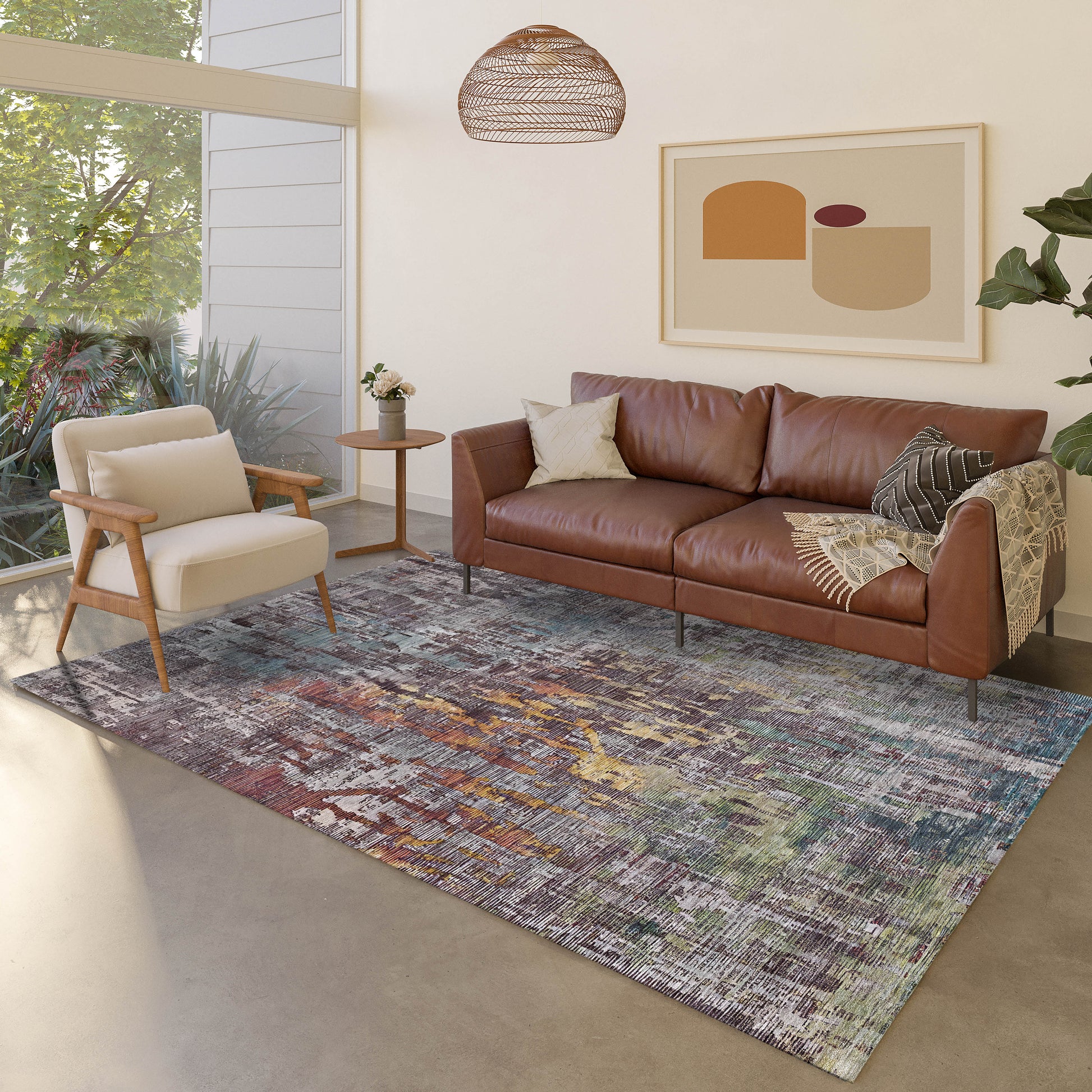 Dalyn Rugs Kochi  Plum  Transitional