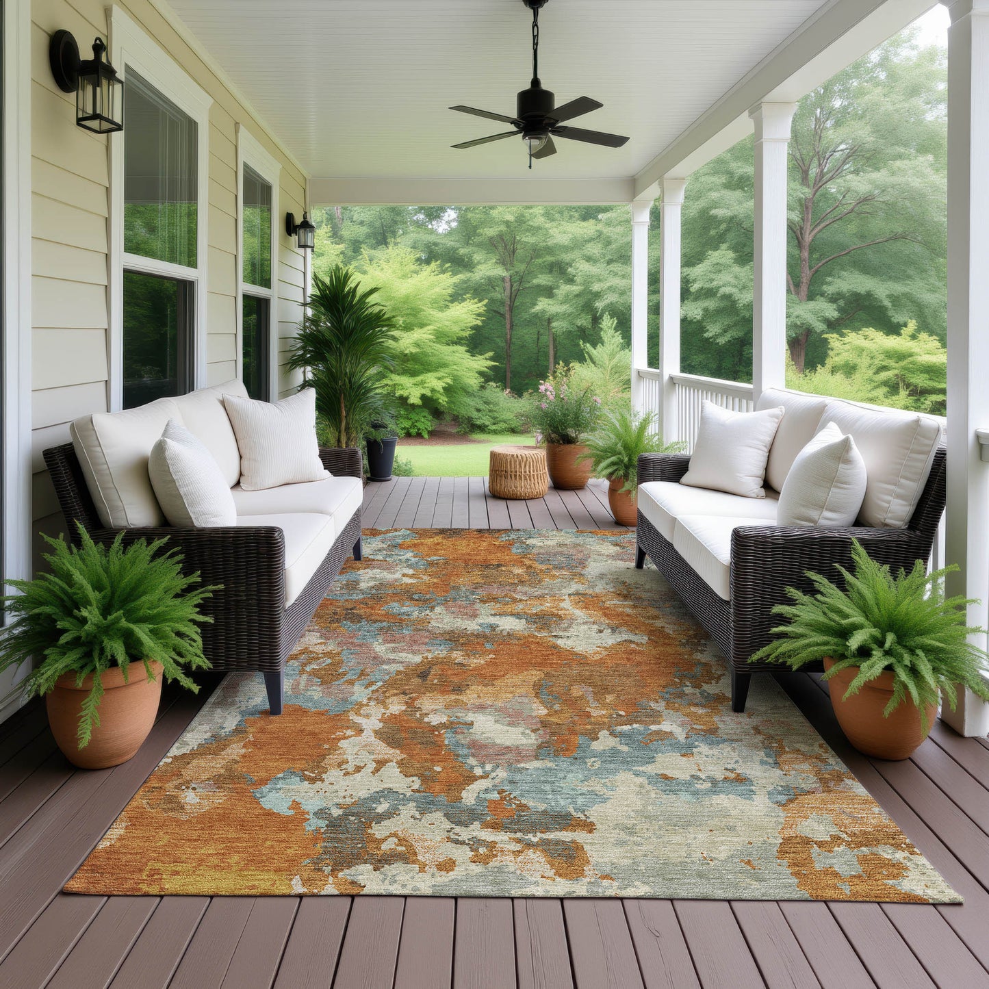 Dalyn Rugs Kochi  Copper  Transitional