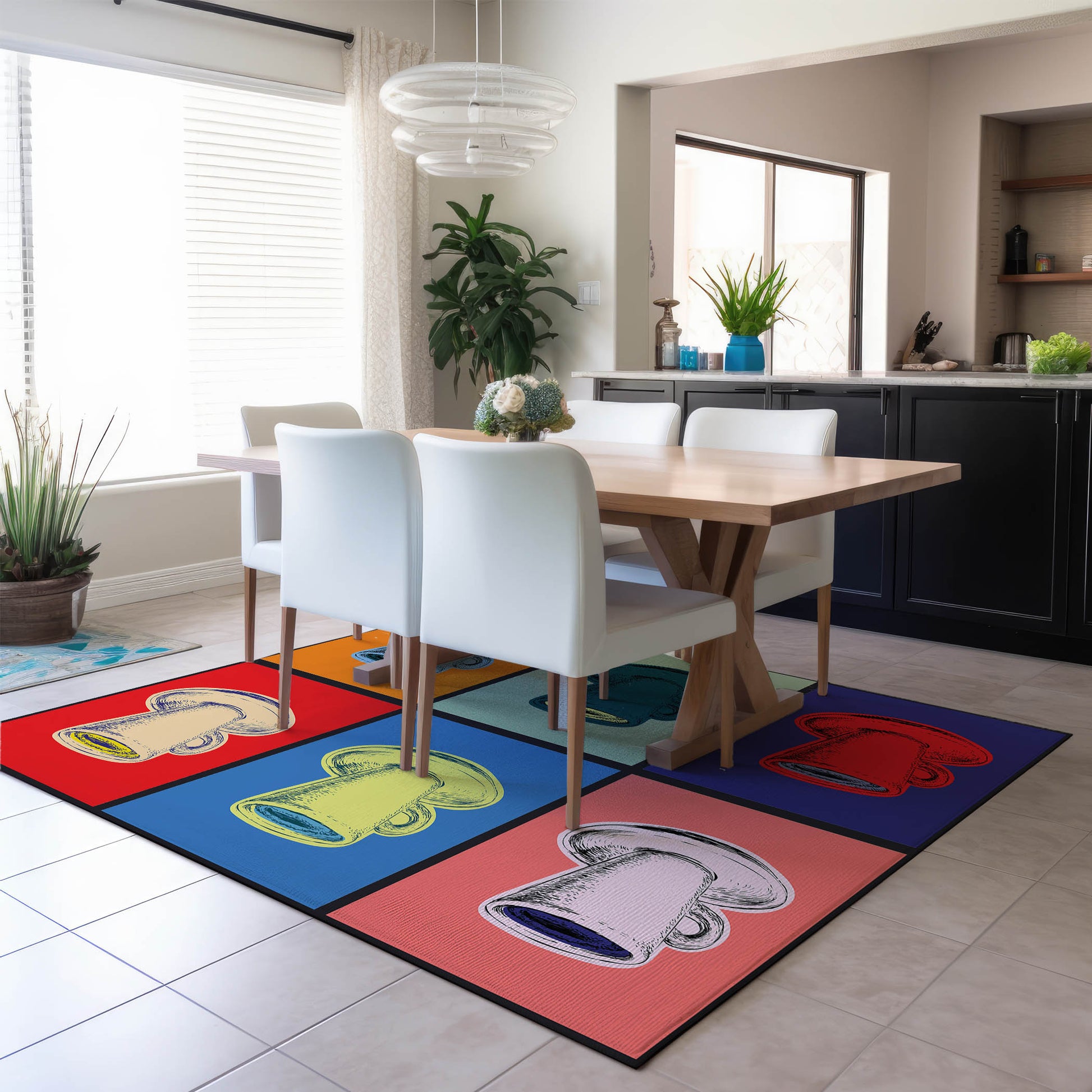 Dalyn Rugs Kendall  Multi  Kitchen