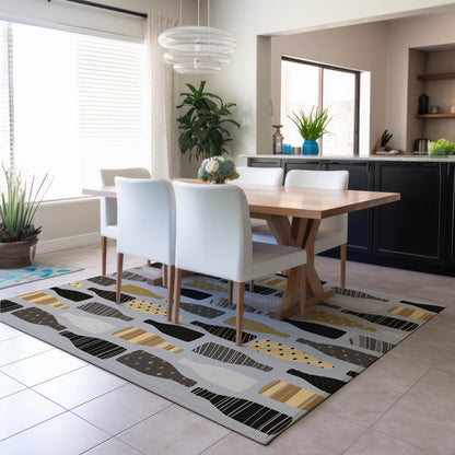 Dalyn Rugs Kendall  Silver  Kitchen