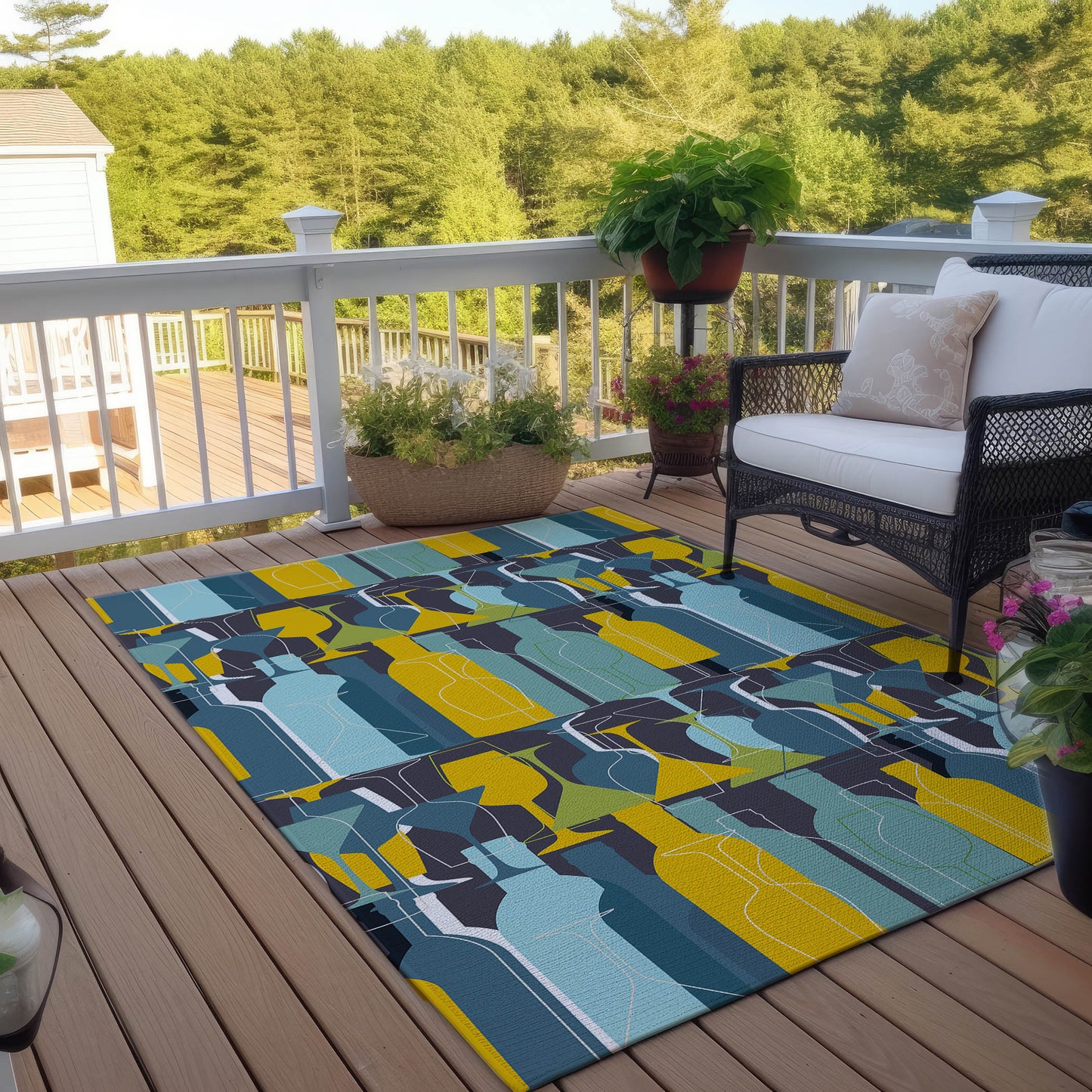 Dalyn Rugs Kendall  Ink  Kitchen