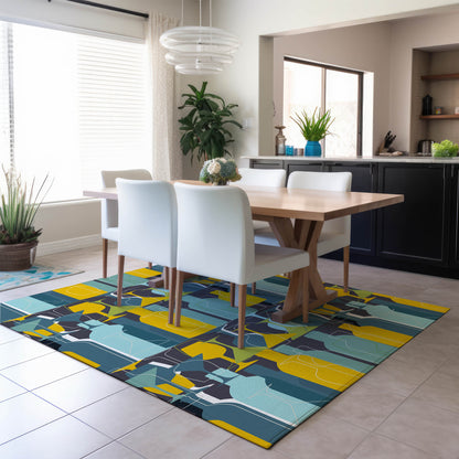 Dalyn Rugs Kendall  Ink  Kitchen