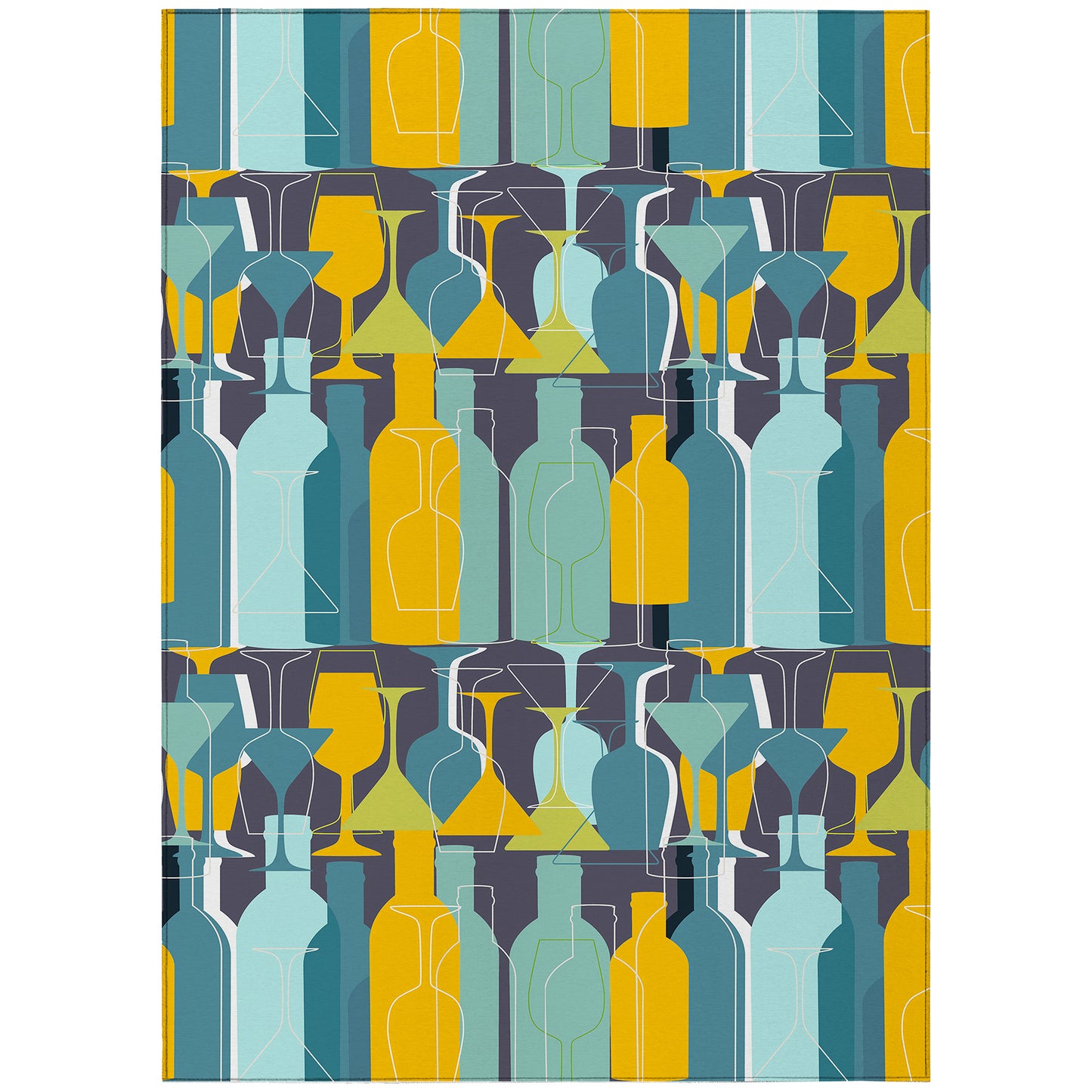 Dalyn Rugs Kendall  Ink  Kitchen