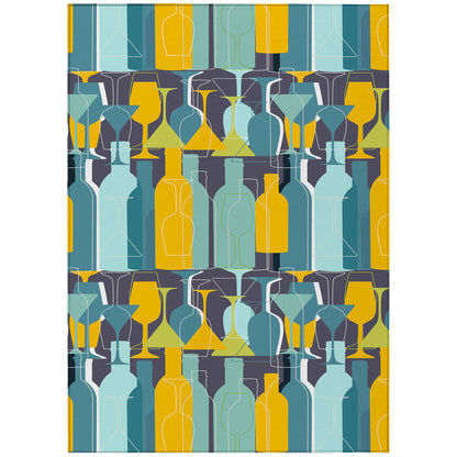 Dalyn Rugs Kendall  Ink  Kitchen